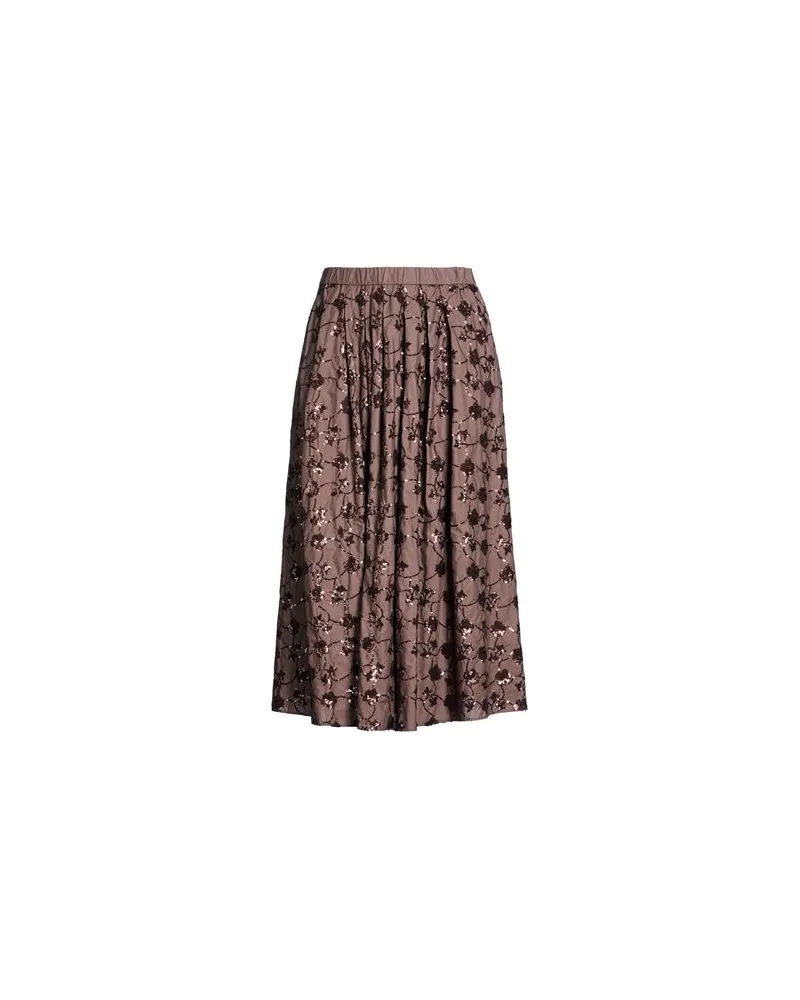Max Mara HOSEN & RÖCKE - Midi-Röckeauf YOOX.COM Braun