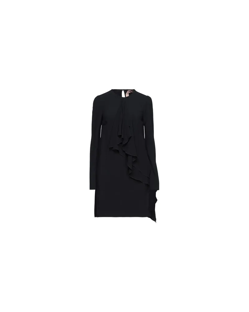 N° 21 KLEIDER - Mini-Kleiderauf YOOX.COM Schwarz