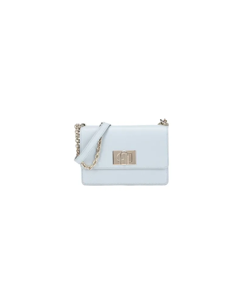 Furla 1927 MINI CROSSBODY 20  - TASCHEN - Umhängetascheauf YOOX.COM Himmelblau