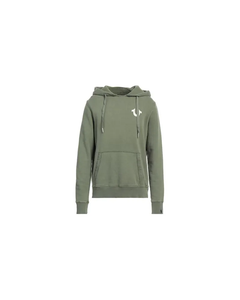 True Religion TOPS - Sweatshirtsauf YOOX.COM Militärgrün