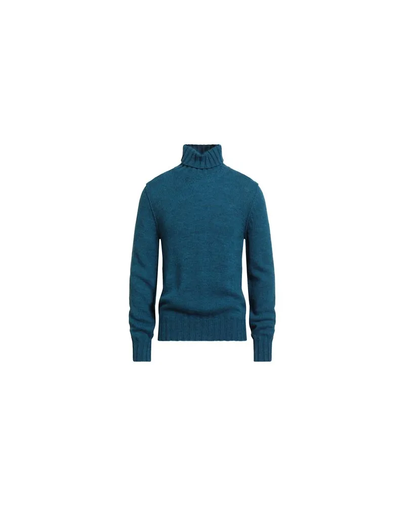 Messagerie PATRIZIO PISCAGLIA - STRICKWAREN - Rollkragenpulloverauf YOOX.COM Blau