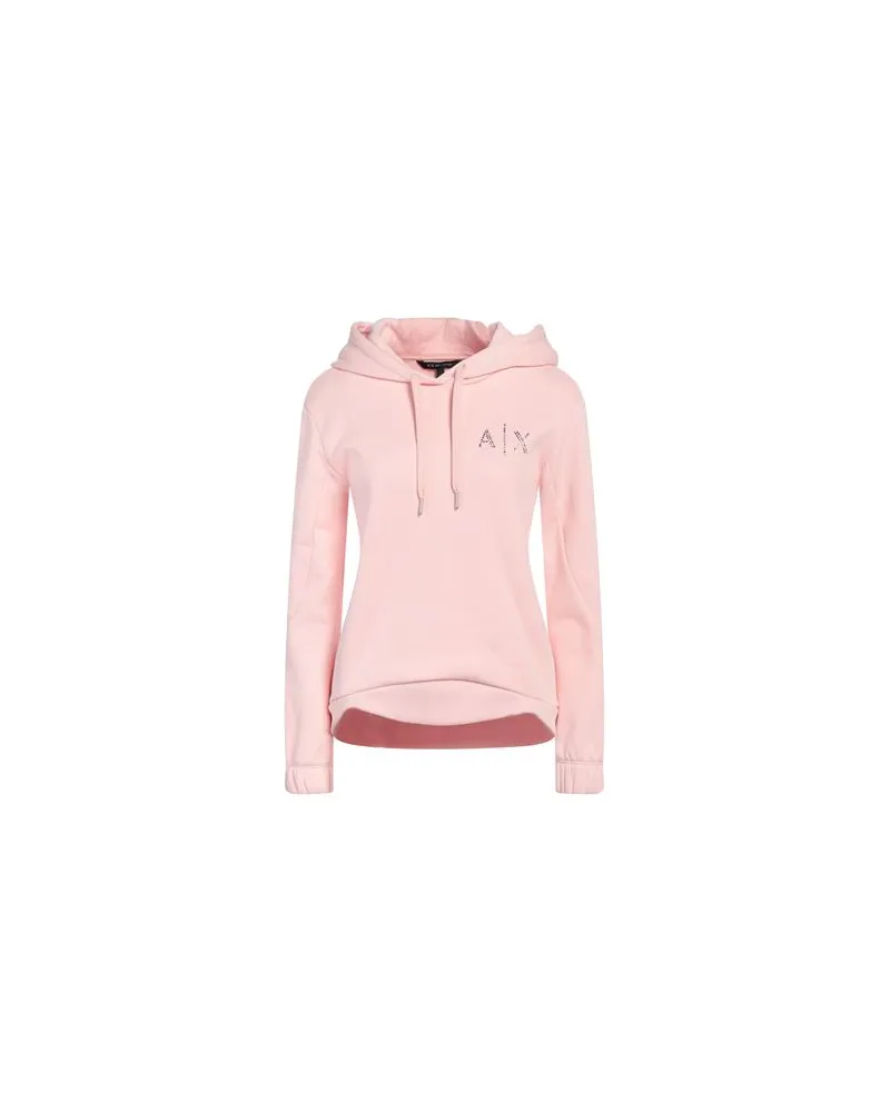 Armani Exchange TOPS - Sweatshirtsauf YOOX.COM Hellrosa