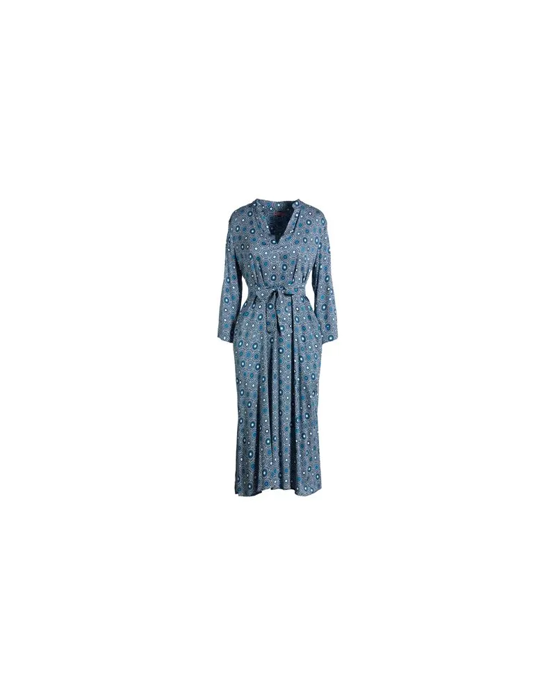 Monika Varga KLEIDER - Midi-Kleiderauf YOOX.COM Azurblau