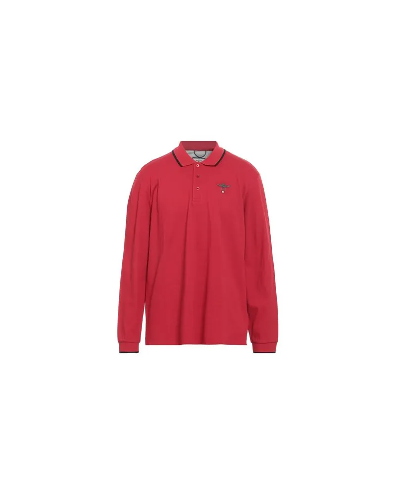Aeronautica Militare TOPS - Poloshirtsauf YOOX.COM Rot