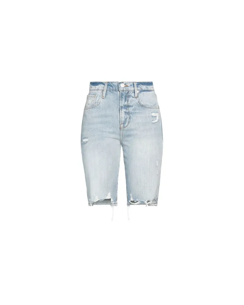Frame Denim HOSEN & RÖCKE - Jeansshortsauf YOOX.COM Blau