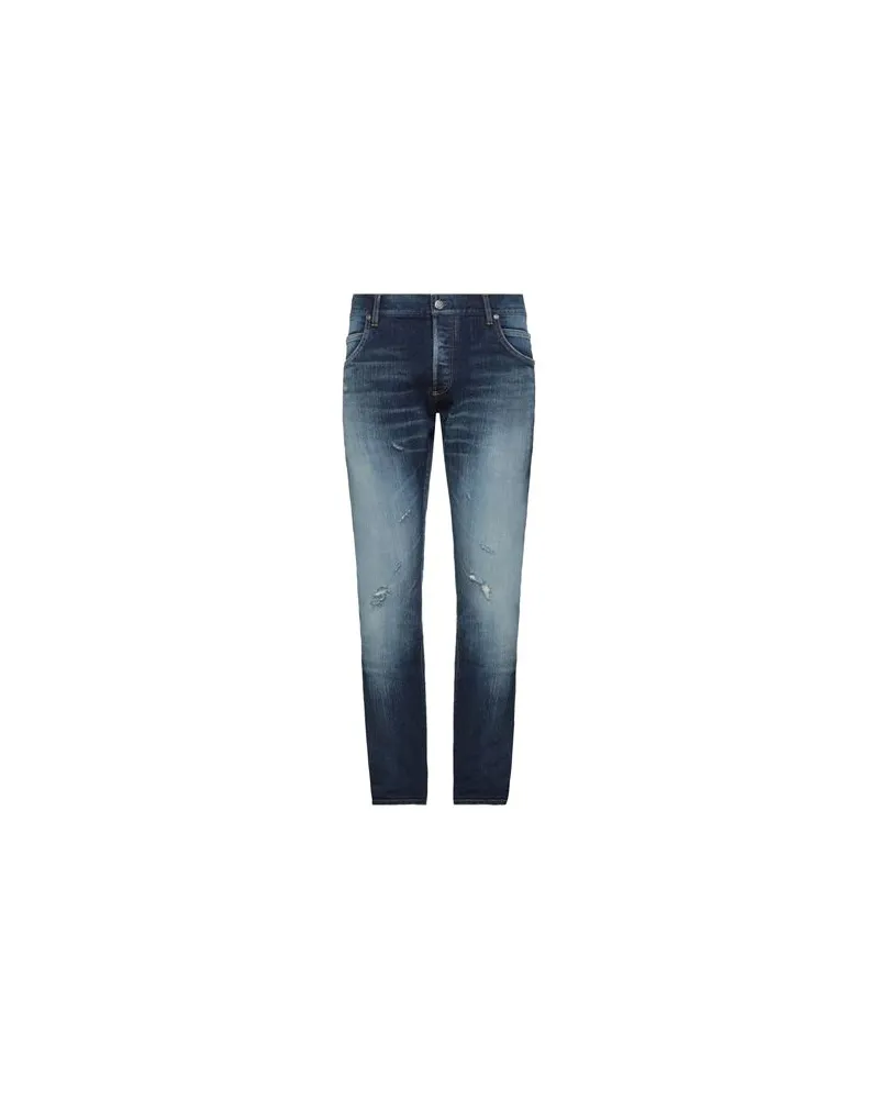 Balmain HOSEN & RÖCKE - Jeanshosenauf YOOX.COM Blau