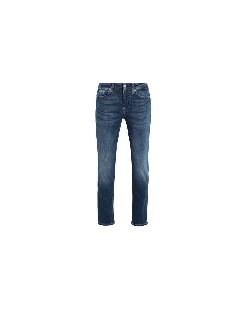 Calvin Klein HOSEN & RÖCKE - Jeanshosenauf YOOX.COM Blau