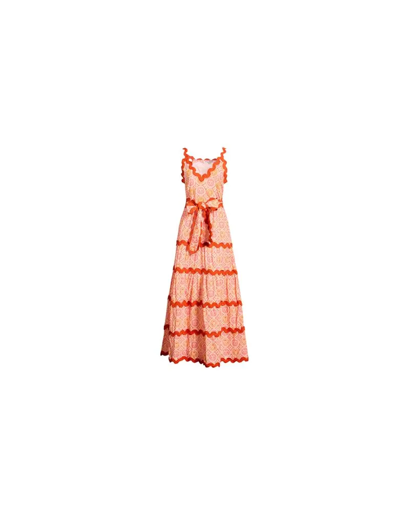 Connor & Blake KLEIDER - Maxi-Kleiderauf YOOX.COM Orange