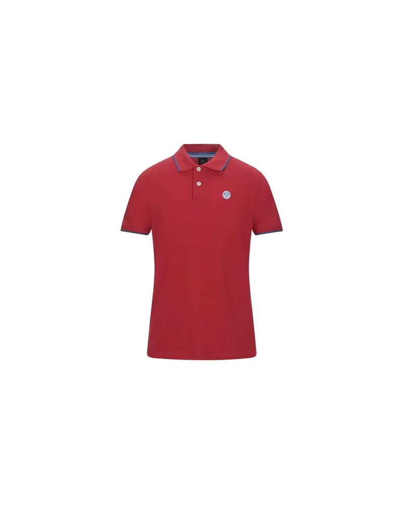 North Sails TOPS - Poloshirtsauf YOOX.COM Rot