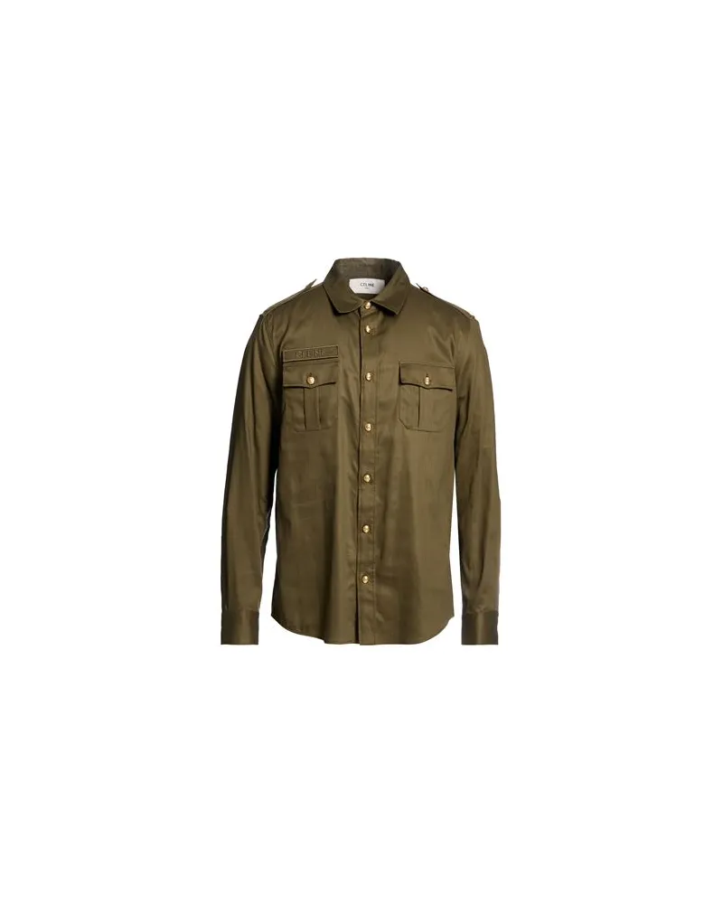Celine TOPS - Hemdenauf YOOX.COM Militärgrün