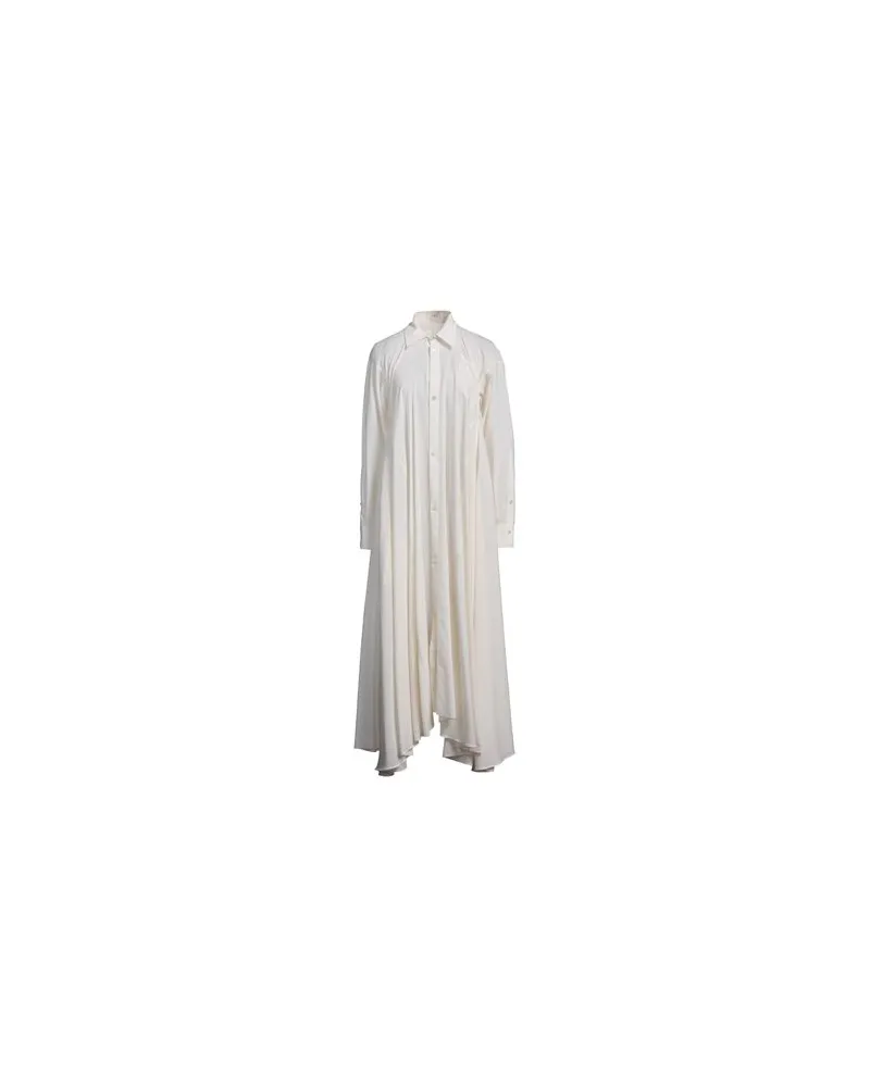 QUIRA KLEIDER - Maxi-Kleiderauf YOOX.COM Elfenbein