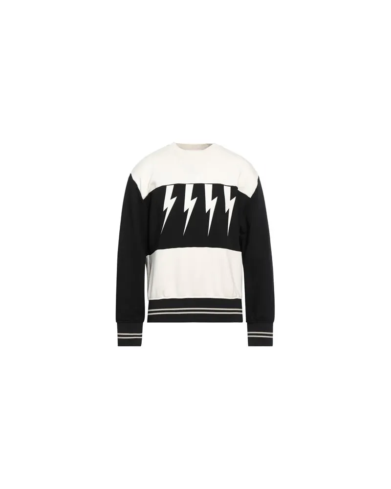 Neil Barrett TOPS - Sweatshirtsauf YOOX.COM Elfenbein