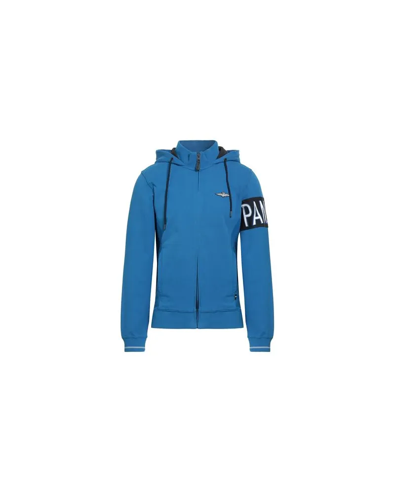 Aeronautica Militare TOPS - Sweatshirtsauf YOOX.COM Azurblau