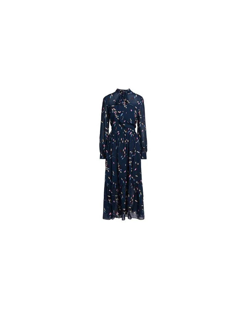 Akris KLEIDER - Maxi-Kleiderauf YOOX.COM Marineblau