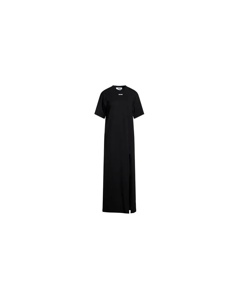 MSGM KLEIDER - Maxi-Kleiderauf YOOX.COM Schwarz