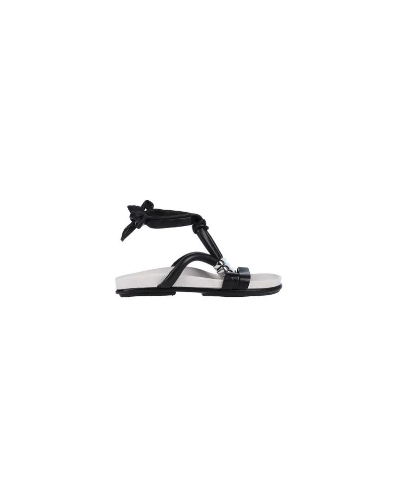 MALLONI SCHUHE - Sandalenauf YOOX.COM Schwarz