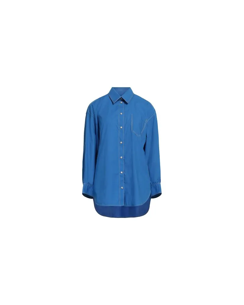 Sandro TOPS - Hemdenauf YOOX.COM Blau