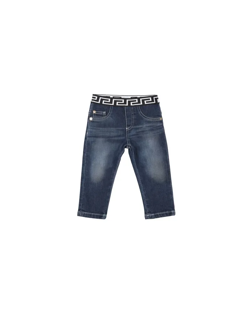 Versace HOSEN & RÖCKE - Jeanshosenauf YOOX.COM Blau