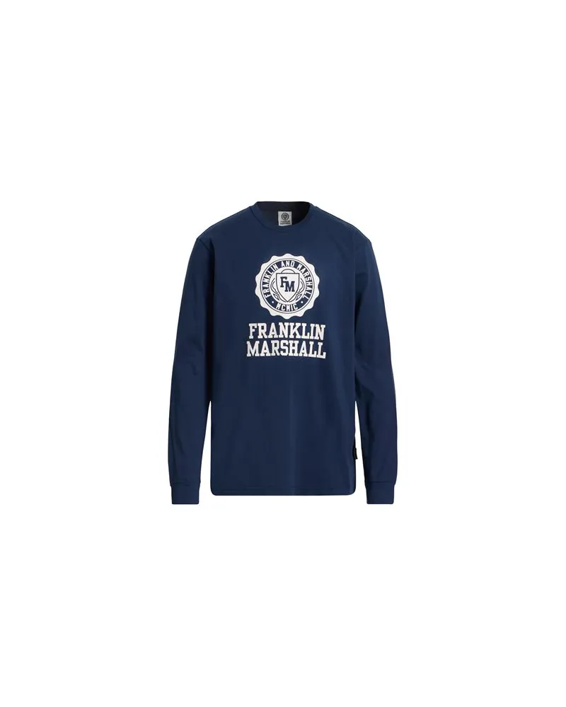 Franklin & Marshall TOPS - T-shirtsauf YOOX.COM Marineblau