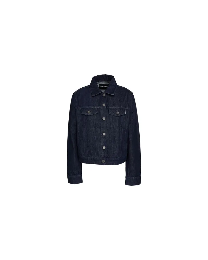Karl Lagerfeld JACKEN & MÄNTEL - Jeansjacken/Mäntelauf YOOX.COM Blau