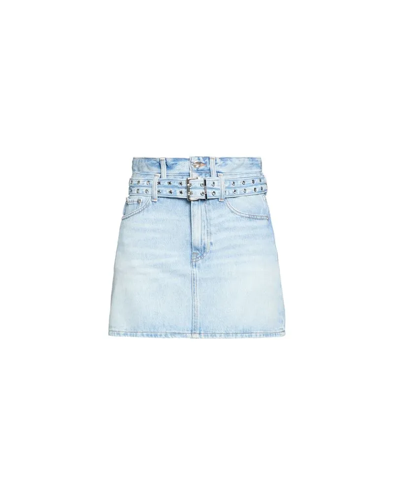 Ganni HOSEN & RÖCKE - Jeansröckeauf YOOX.COM Blau