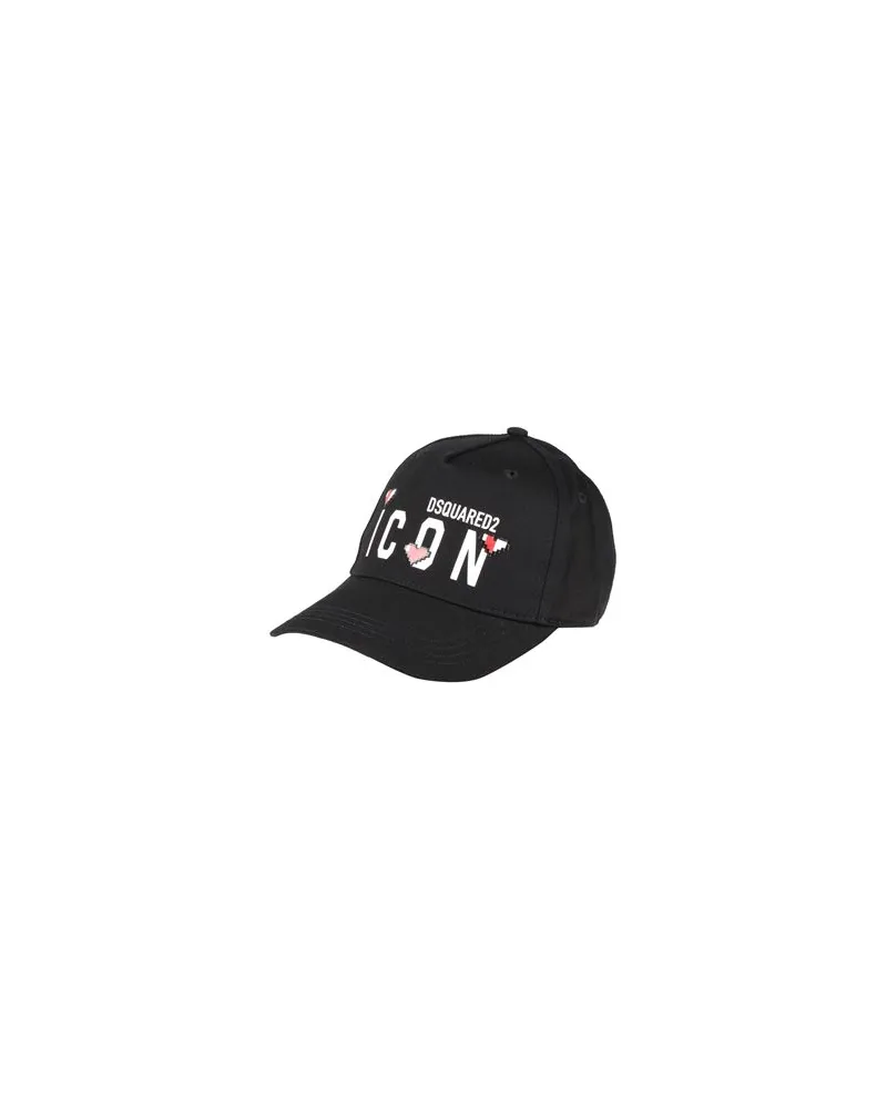 Dsquared2 ICON - ACCESSOIRES - Mützen & Hüteauf YOOX.COM Schwarz