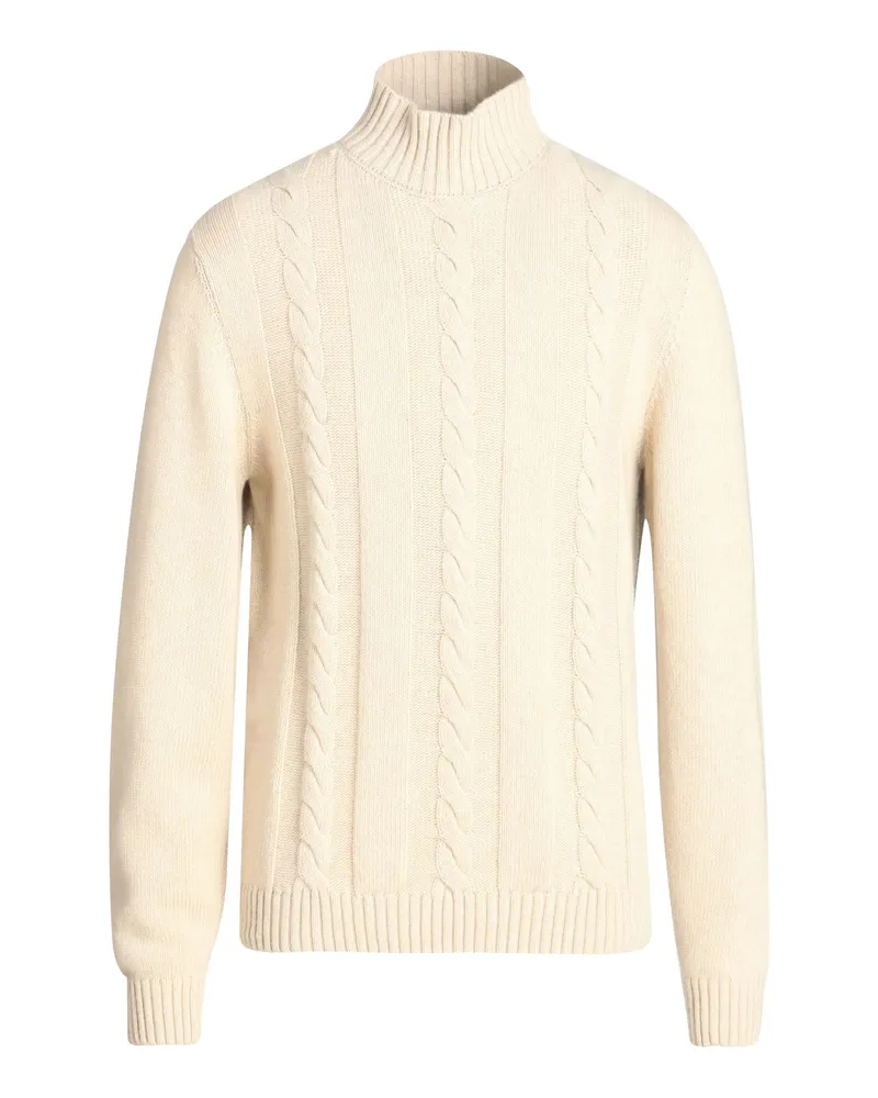 Heritage Rollkragenpullover Beige