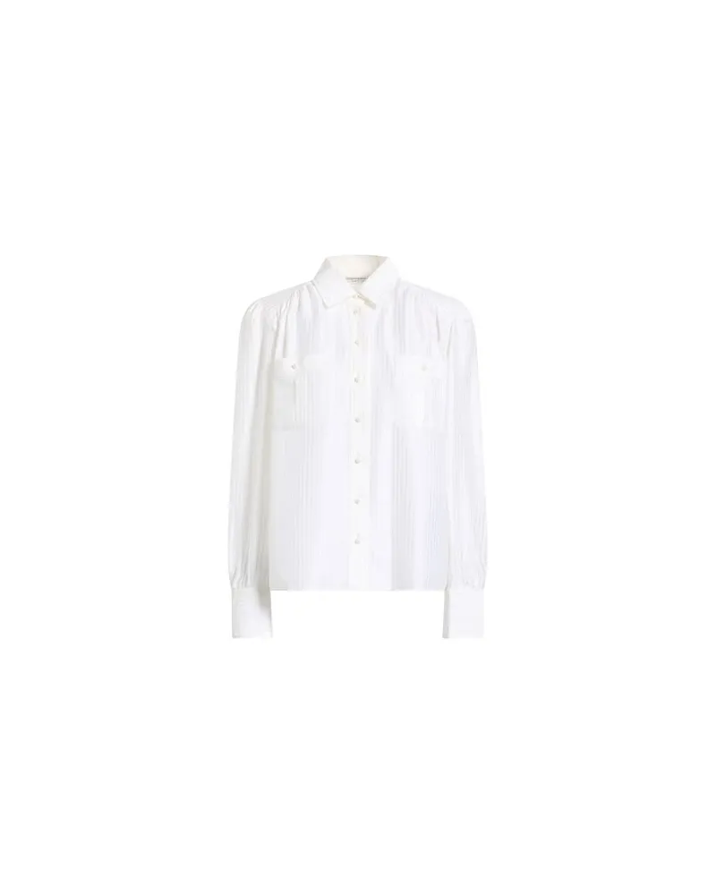 Alessandra Rich TOPS - Hemdenauf YOOX.COM Elfenbein
