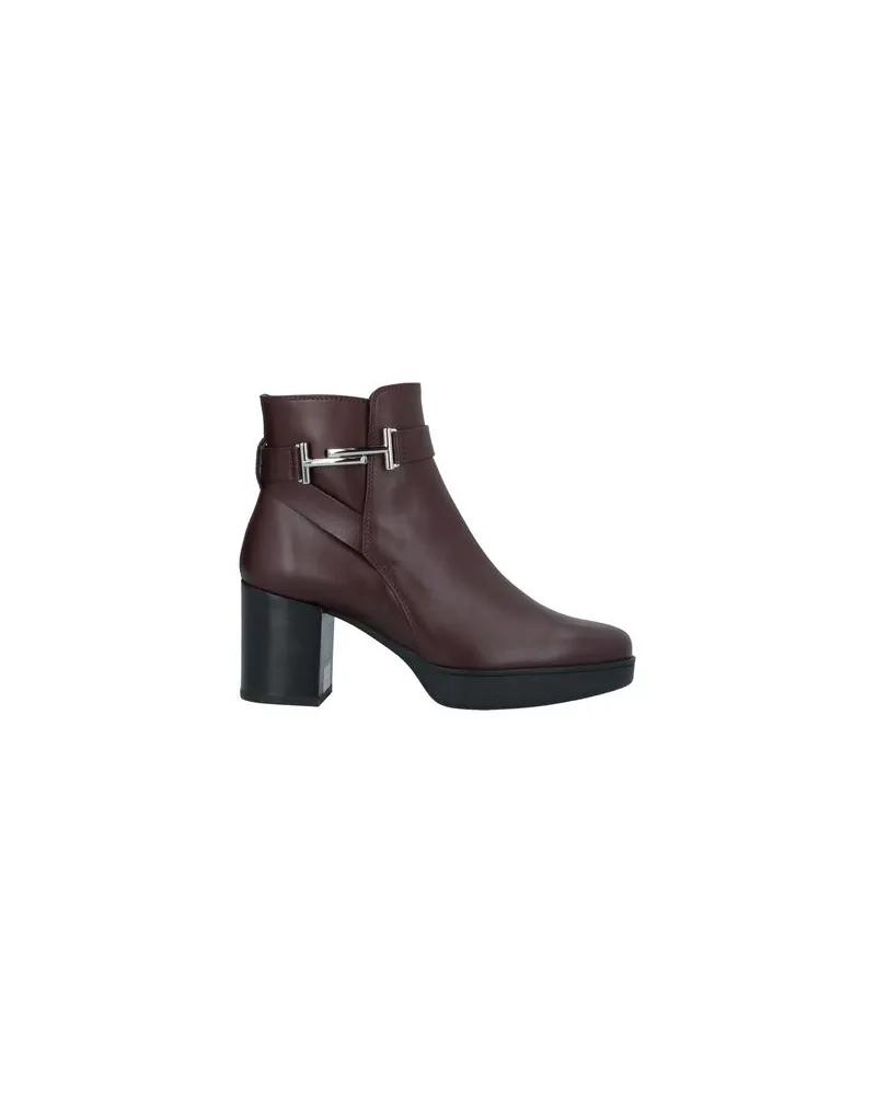 TOD'S SCHUHE - Stiefelettenauf YOOX.COM Bordeaux