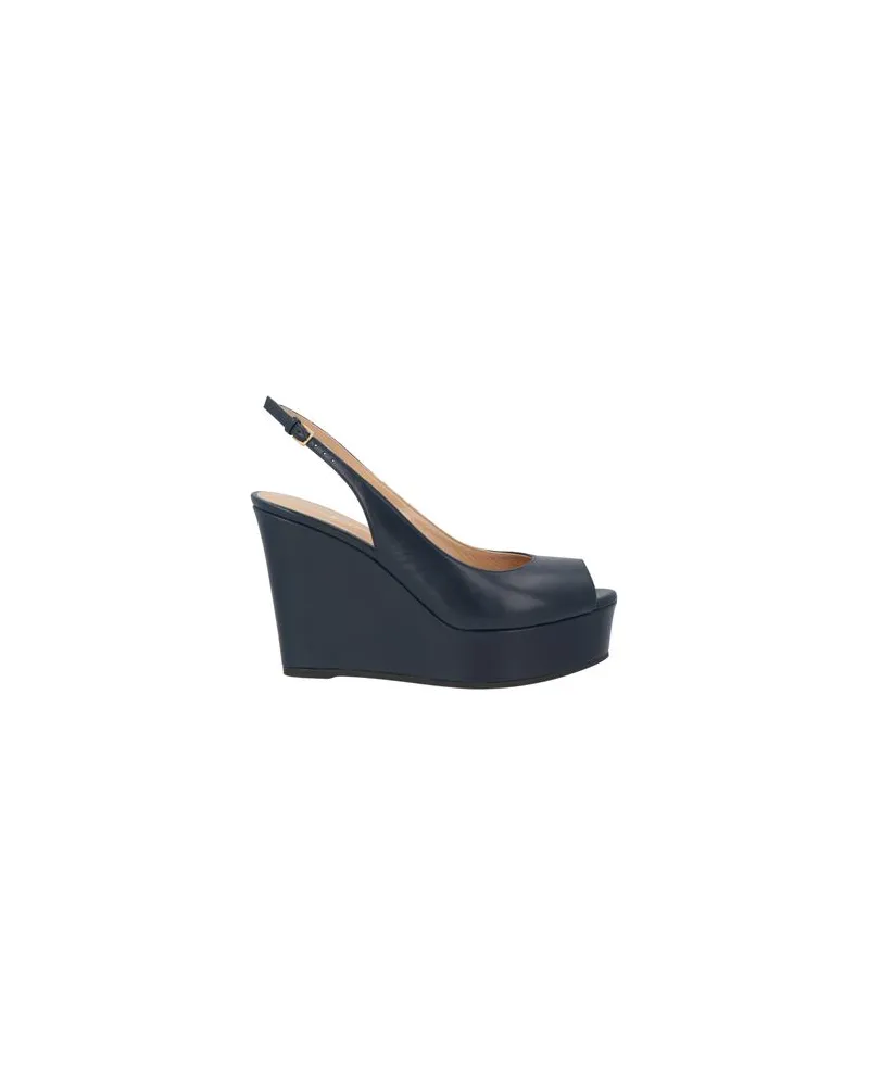 Sergio Rossi SCHUHE - Sandalenauf YOOX.COM Marineblau