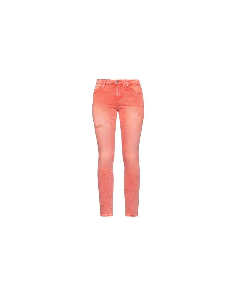Guess HOSEN & RÖCKE - Jeanshosenauf YOOX.COM Orange