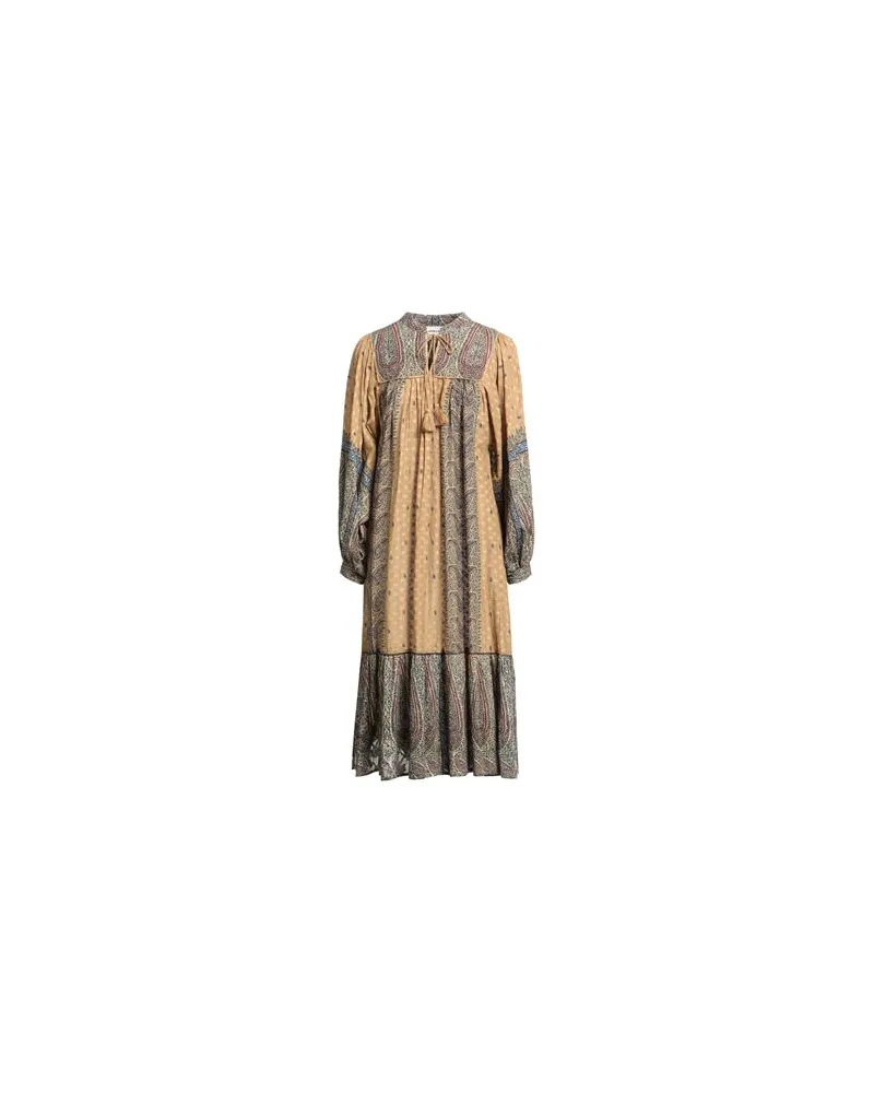 Antik Batik KLEIDER - Midi-Kleiderauf YOOX.COM Beige