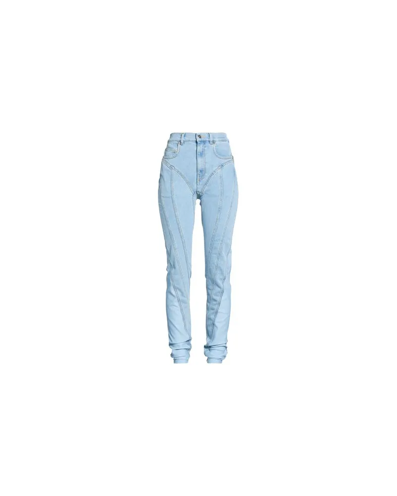 Thierry Mugler HOSEN & RÖCKE - Jeanshosenauf YOOX.COM Blau