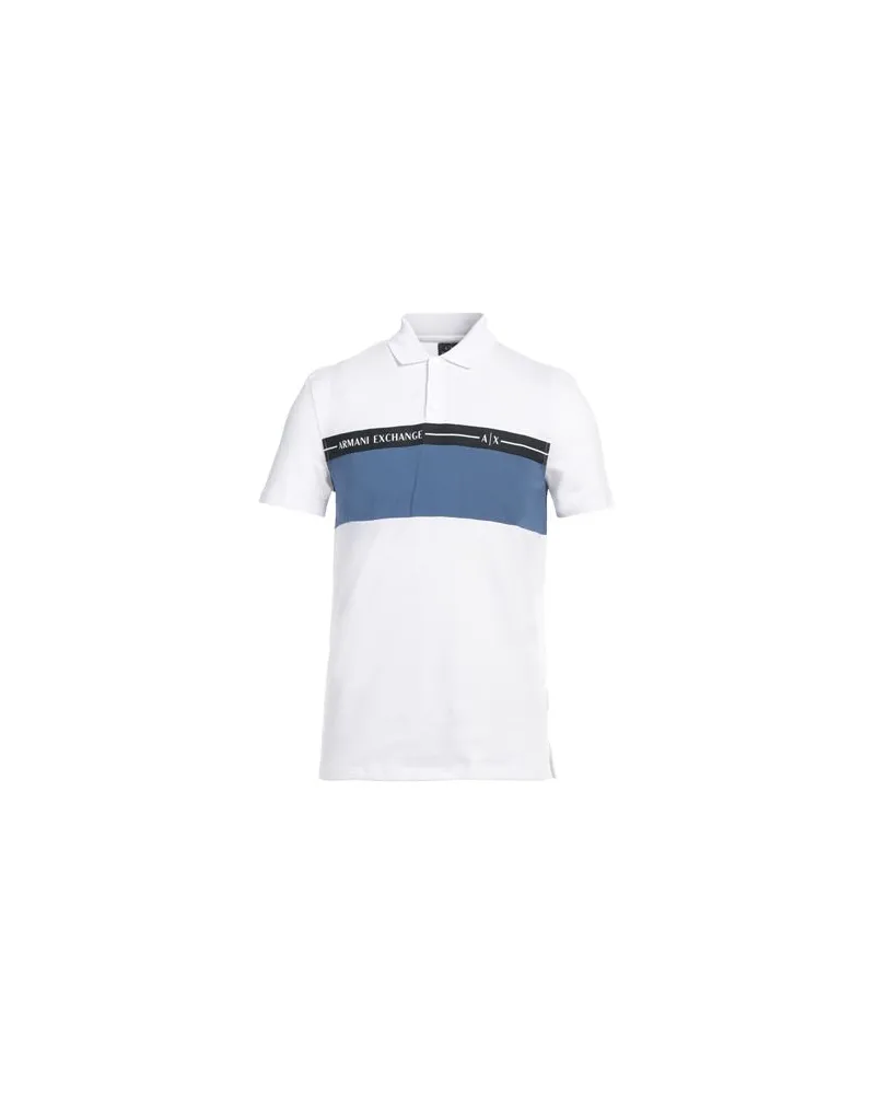 Armani Exchange TOPS - Poloshirtsauf YOOX.COM Weiß