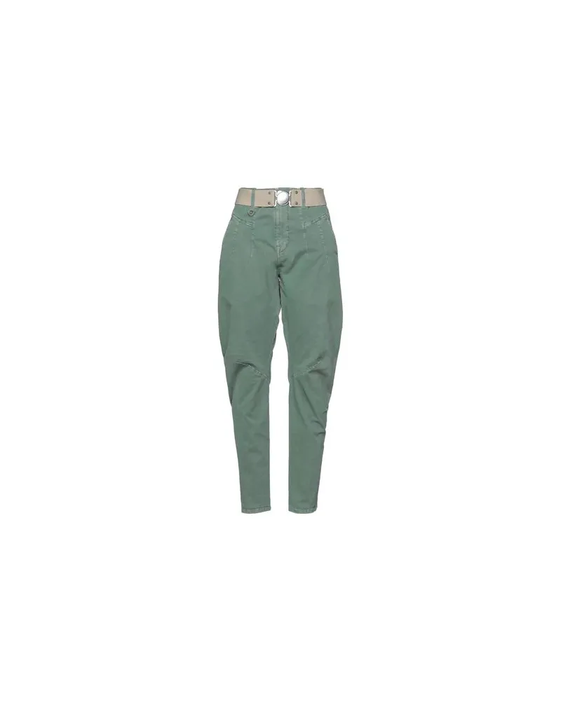 HIGH USE - HOSEN & RÖCKE - Hosenauf YOOX.COM Salbeigrün