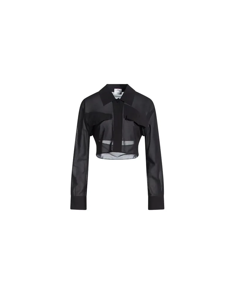 Courrèges TOPS - Hemdenauf YOOX.COM Schwarz