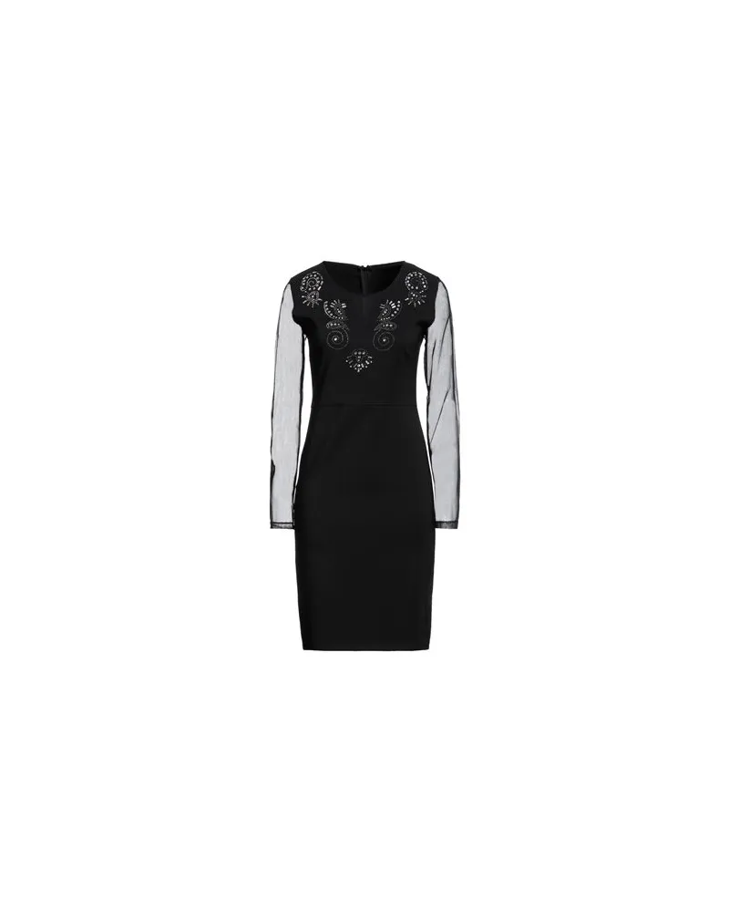 Boutique de la Femme KLEIDER - Midi-Kleiderauf YOOX.COM Schwarz