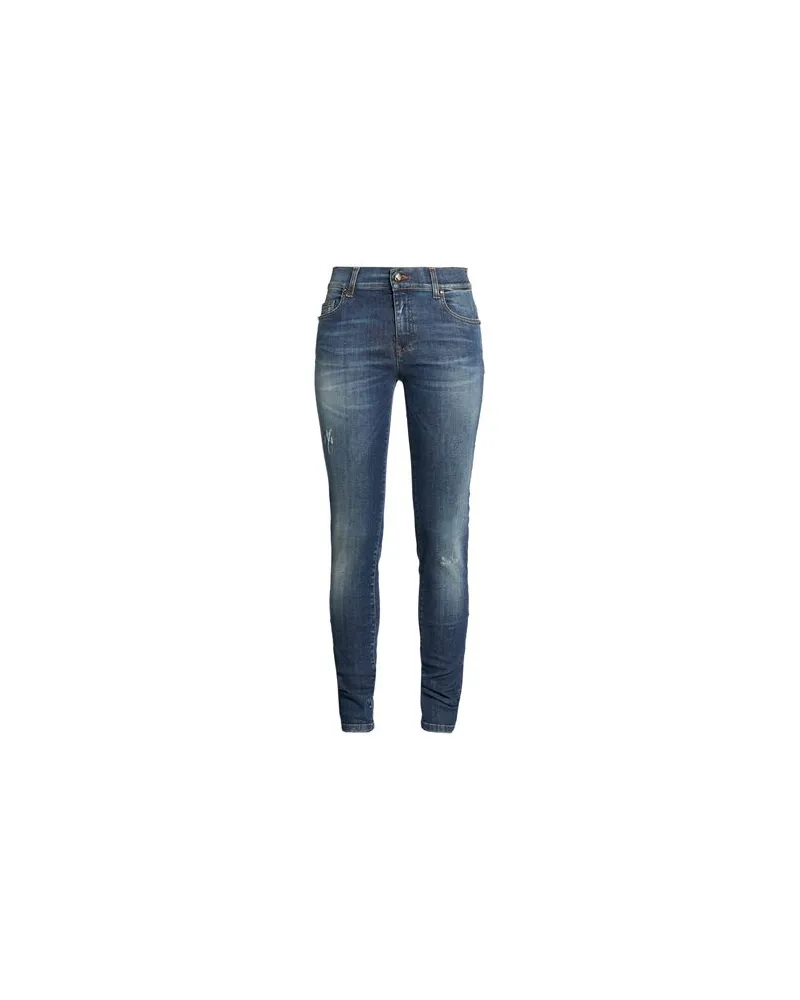 Byblos HOSEN & RÖCKE - Jeanshosenauf YOOX.COM Blau