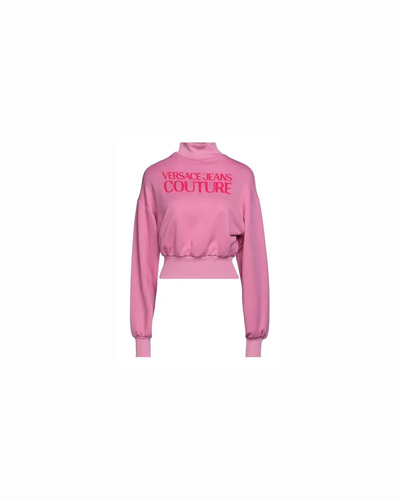 Versace Jeans TOPS - Sweatshirtsauf YOOX.COM Rosa