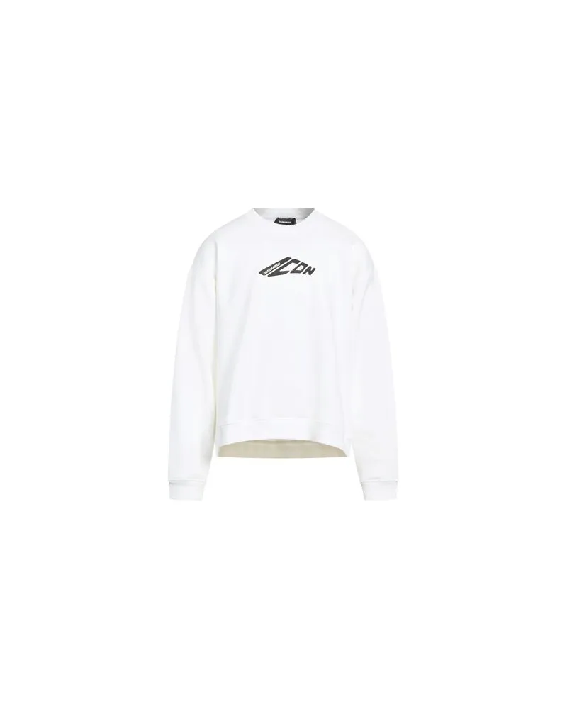 Dsquared2 ICON - TOPS - Sweatshirtsauf YOOX.COM Weiß