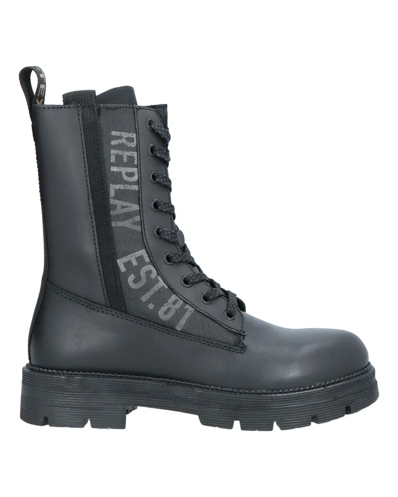 Replay Stiefelette Schwarz