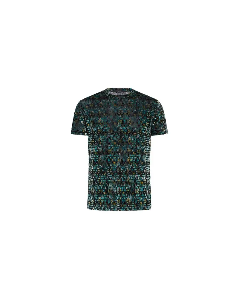 Takeshy Kurosawa TOPS - T-shirtsauf YOOX.COM Aquamarin