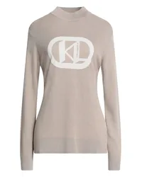 Karl Lagerfeld Rollkragenpullover Khaki