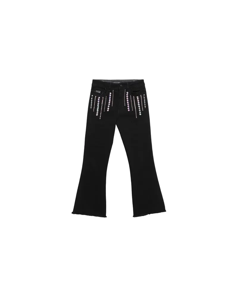 Versace Jeans HOSEN & RÖCKE - Jeanshosenauf YOOX.COM Schwarz