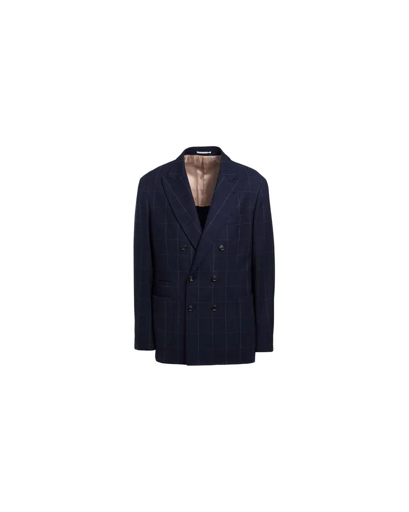 Brunello Cucinelli ANZÜGE und CO-ORDS - Blazersauf YOOX.COM Blau