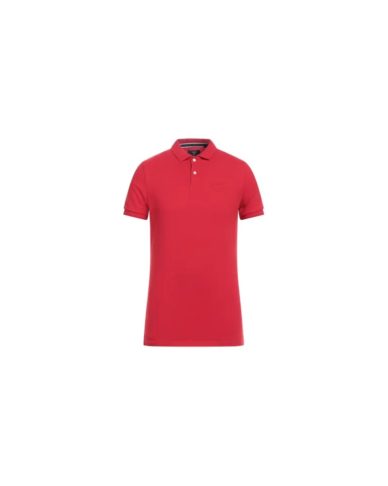 Superdry. TOPS - Poloshirtsauf YOOX.COM Rot