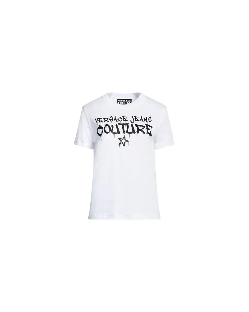 Versace Jeans TOPS - T-shirtsauf YOOX.COM Weiß