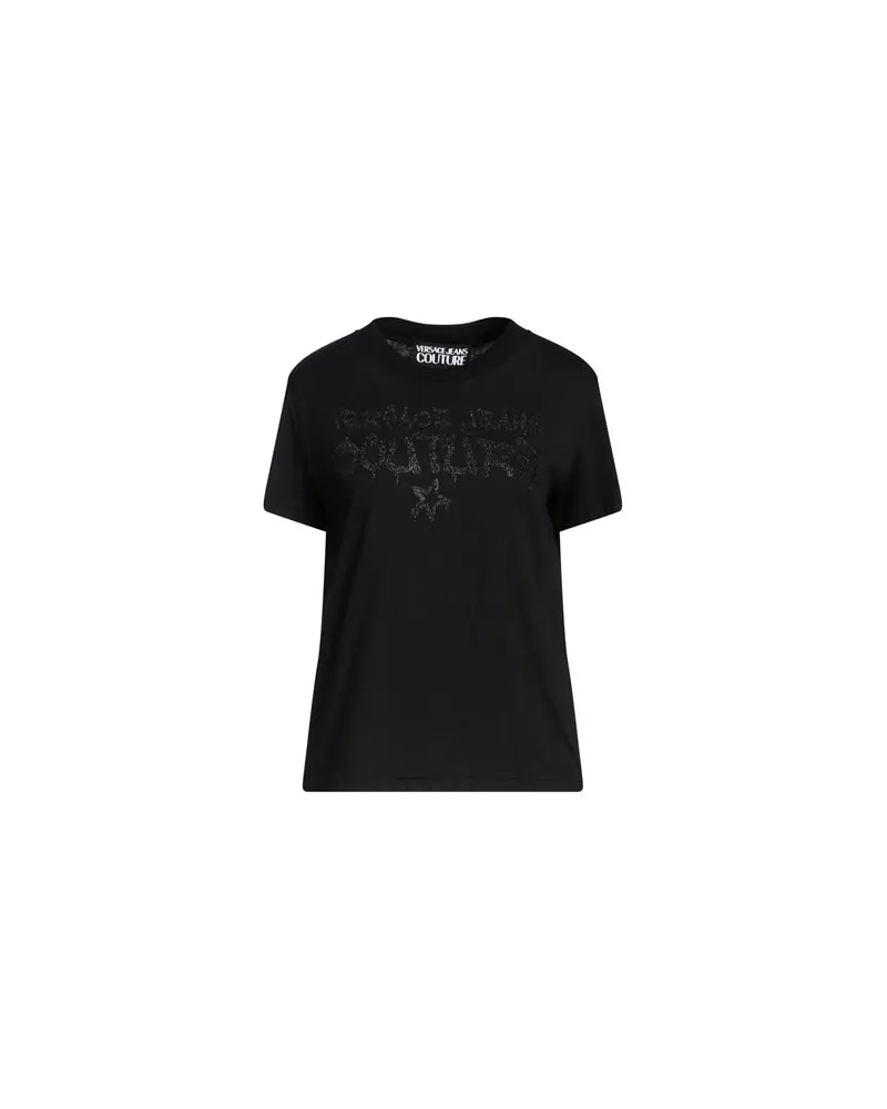 Versace Jeans TOPS - T-shirtsauf YOOX.COM Schwarz