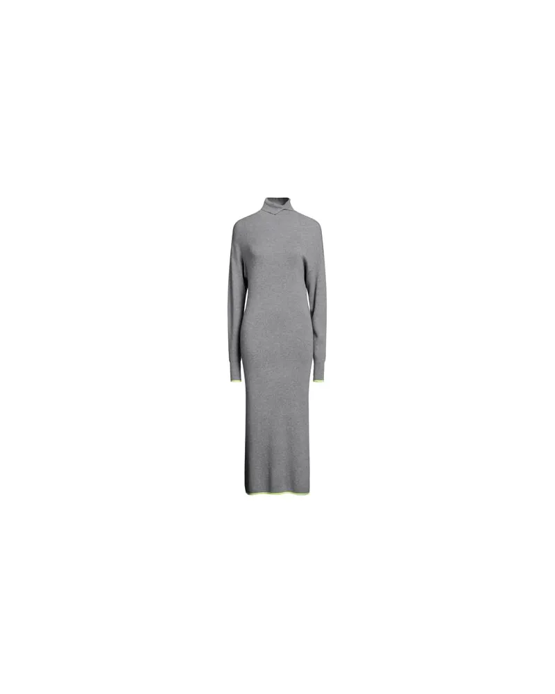 Actitude by Twinset KLEIDER - Midi-Kleiderauf YOOX.COM Grau