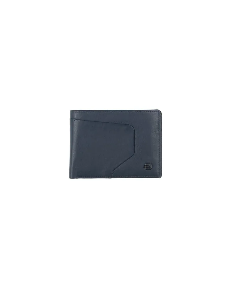 Piquadro Kleinlederwaren - Brieftaschenauf YOOX.COM Marineblau